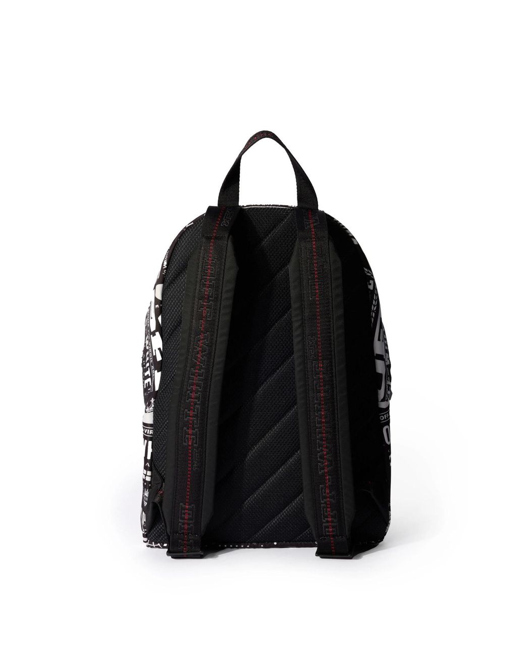 Off-White c/o Virgil Abloh Black Heritage Multilogo Backpack for men