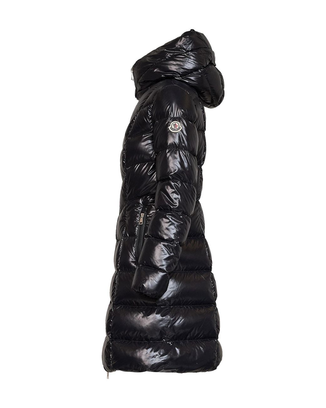 Moncler Black Marusse Hooded Mid-Length Padded Jacket