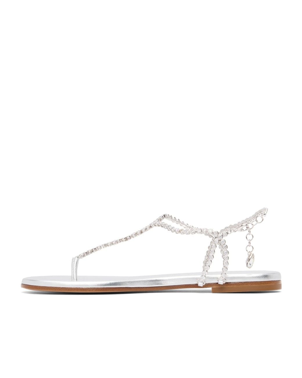 Gianvito Rossi White Eternity Flip-Flops