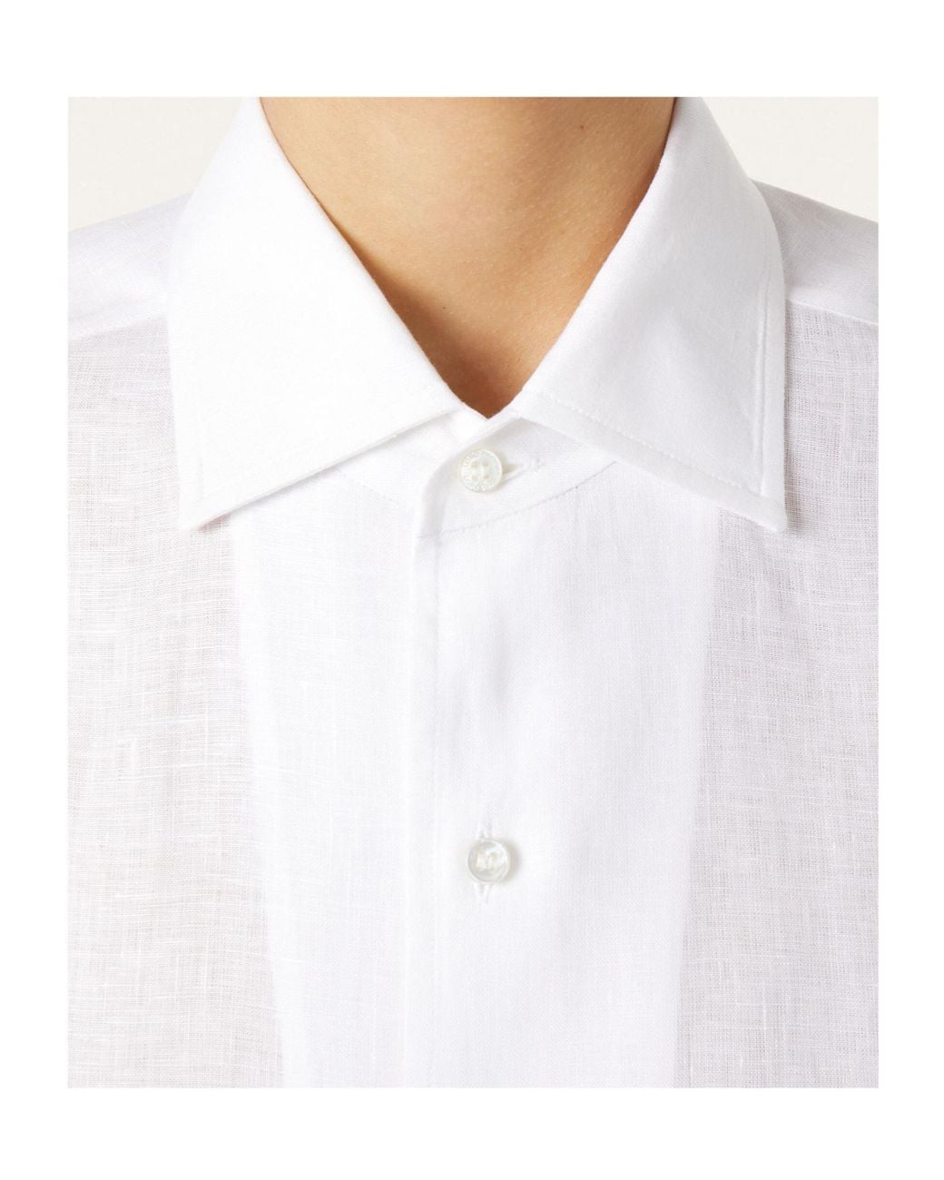 Loro Piana White Andre Shirt