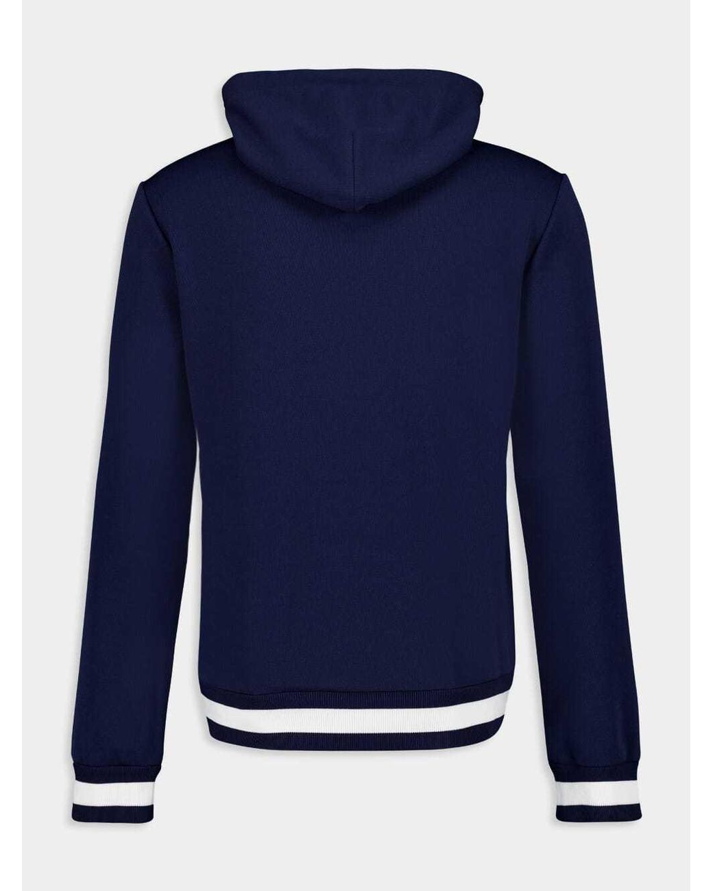 Gucci Blue Knit Hooded Sweatshirt for men