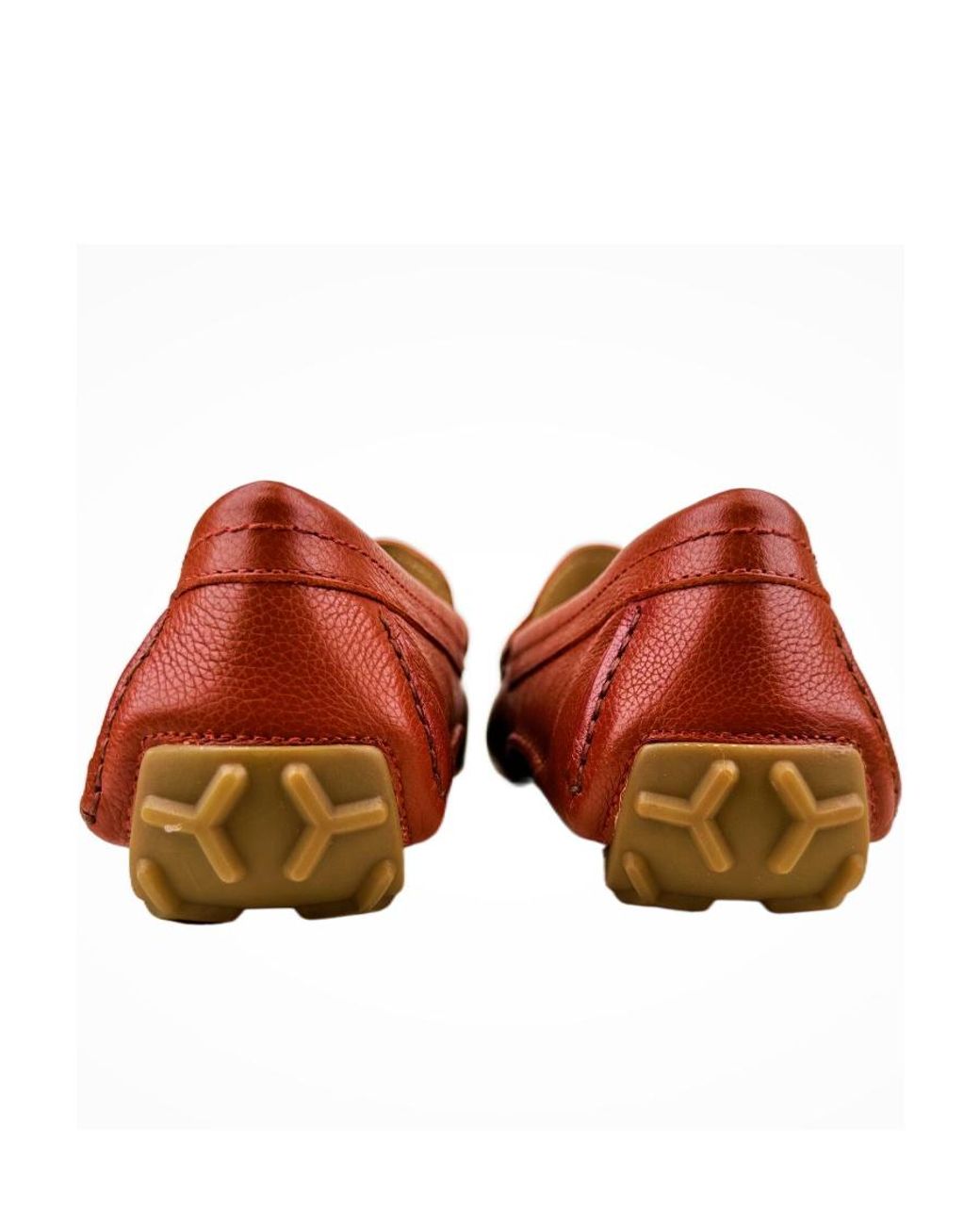 Bally Brown Logo Business Casual Shoes for men
