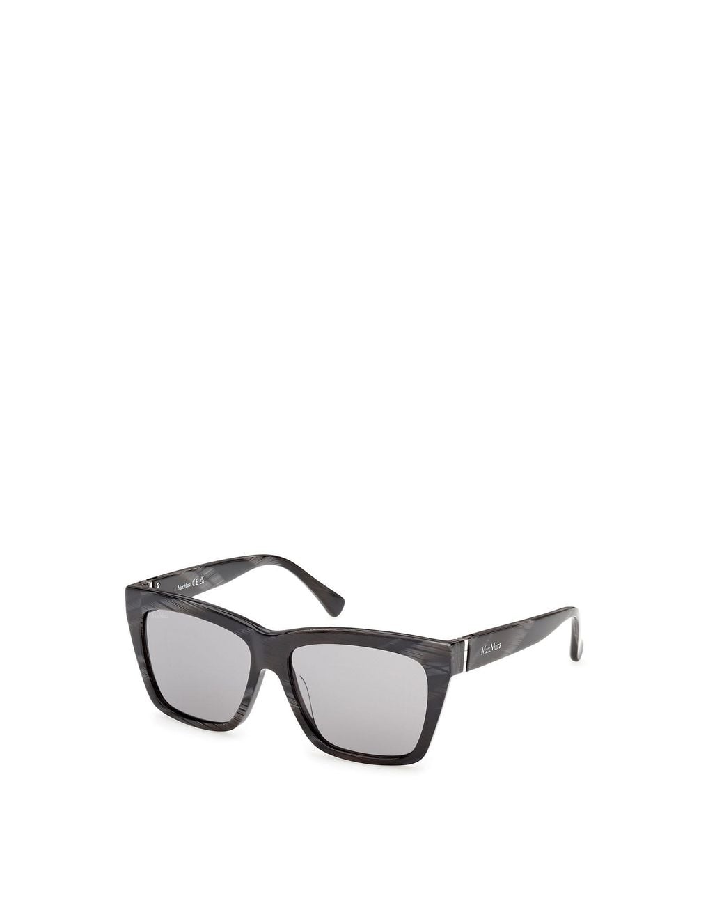 Max Mara White Square Frame Sunglasses