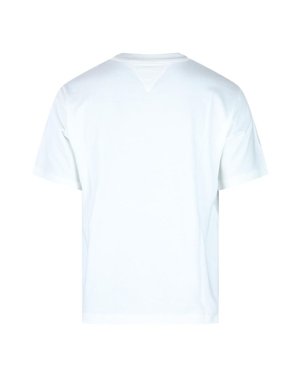 Bottega Veneta White Short Sleeved Crewneck T-Shirt for men