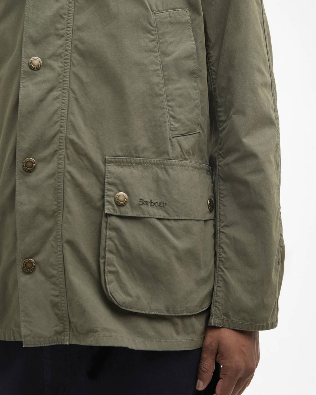Barbour Green Ashby Casual Jacket for men