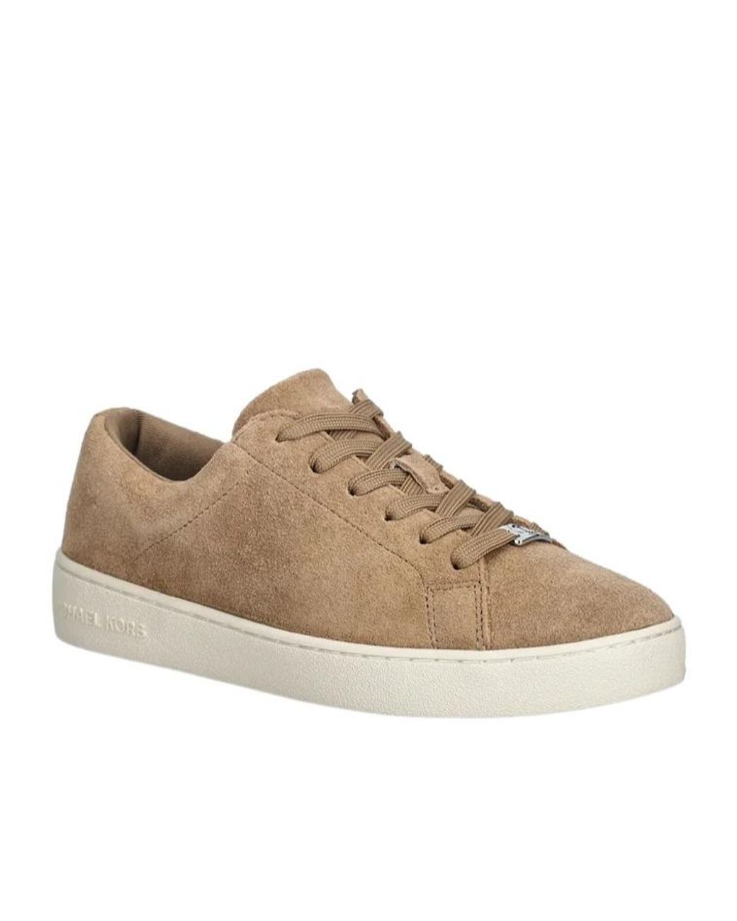 MICHAEL Michael Kors Brown Keaton Lace-Up Sneakers