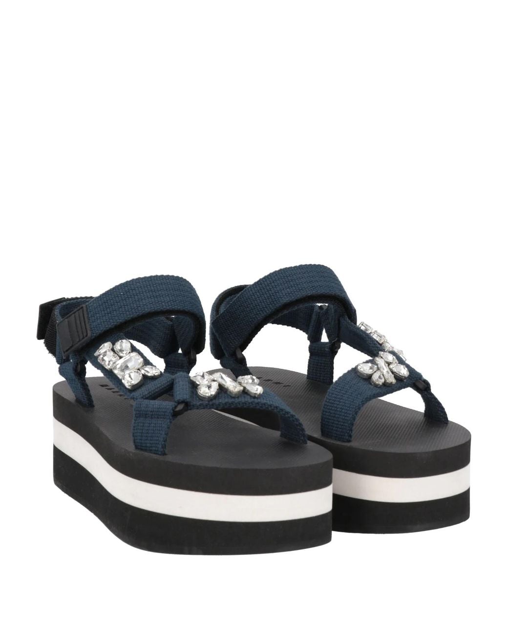 Marni Black Technical Sandals