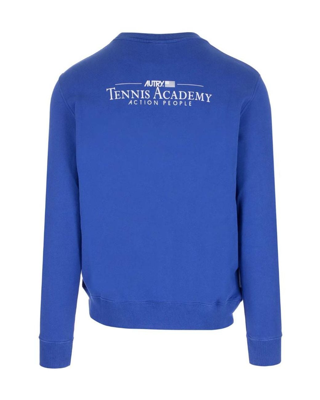 Autry Blue Long Sleeved Logo Printed Sweatshirt for men