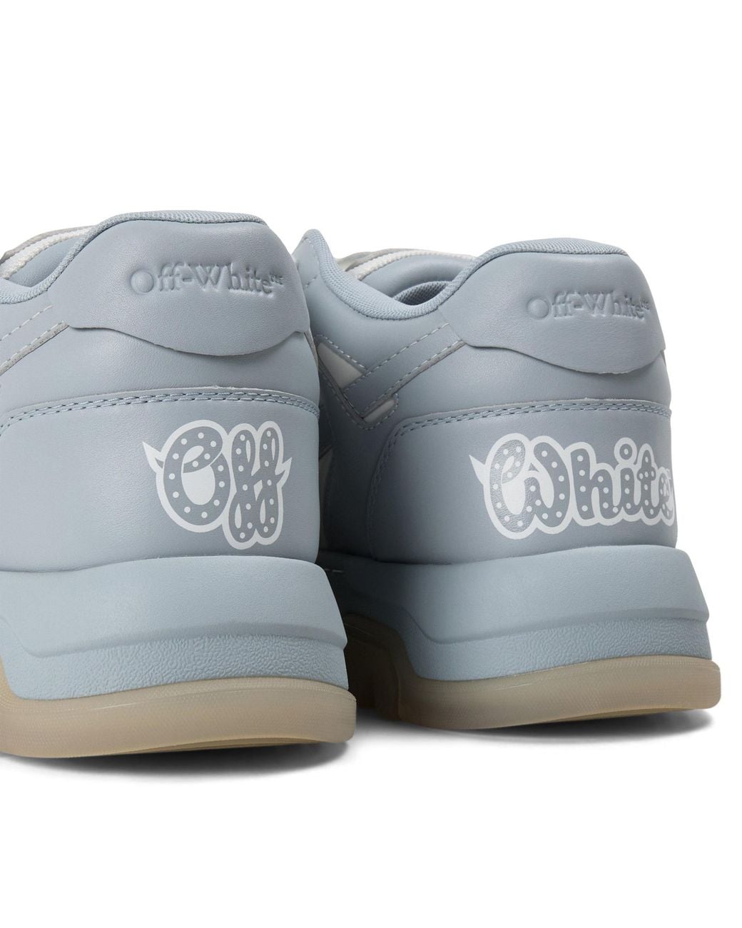 Off-White c/o Virgil Abloh Blue Light Color-Block Thick Sole Sneaker for men