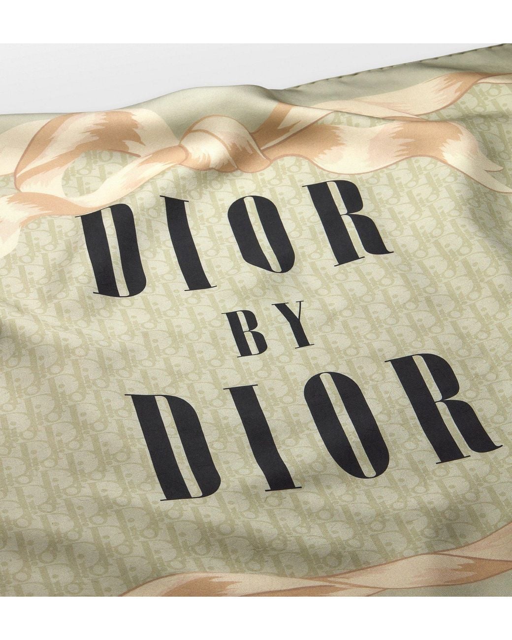 Dior Metallic Printed Square Scarf