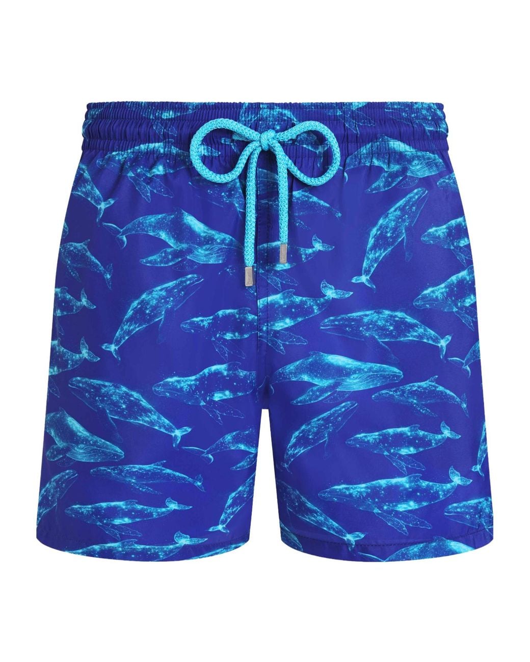 Vilebrequin Blue Mahej Printed Swim Shorts for men