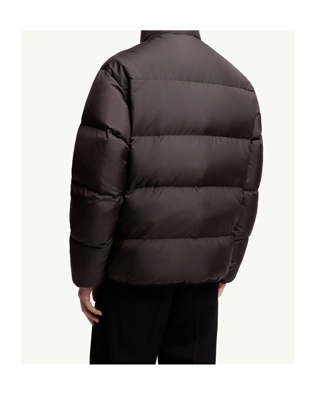 Moncler Black Erterle Zip-Up Puffer Jacket for men