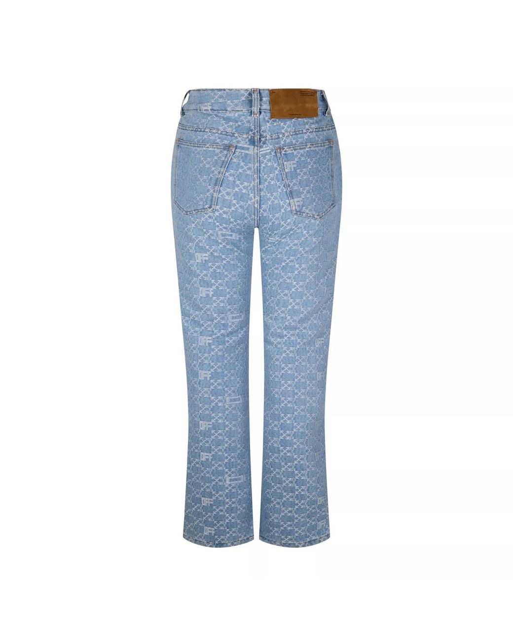Off-White c/o Virgil Abloh Blue Monogram 90S Jeans