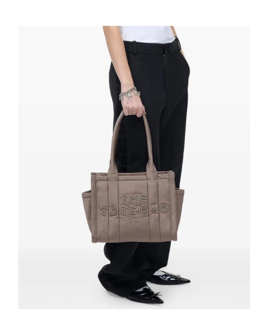 Marc Jacobs Gray Medium The Tote Bag Tote Bag