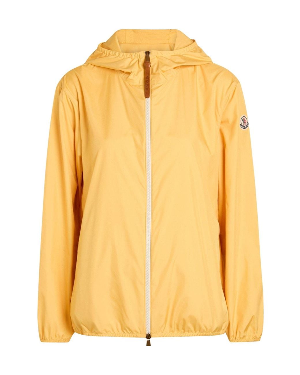 Moncler Yellow Lightweight, Windproof And Rainproof Short Coat