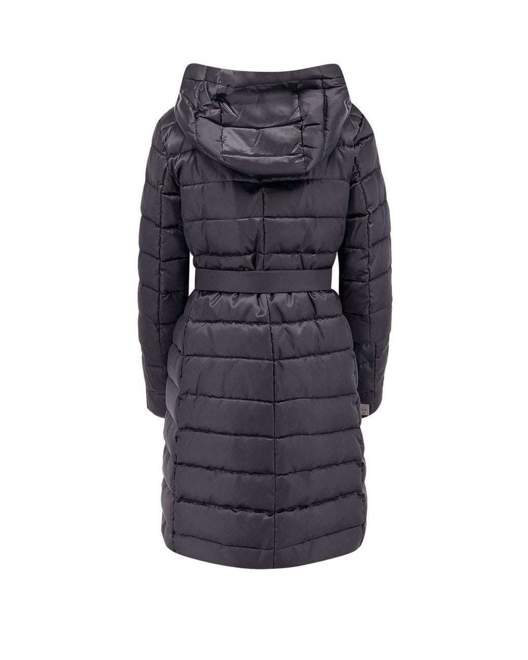 Max Mara Black The Cube Novef Quilted Coat