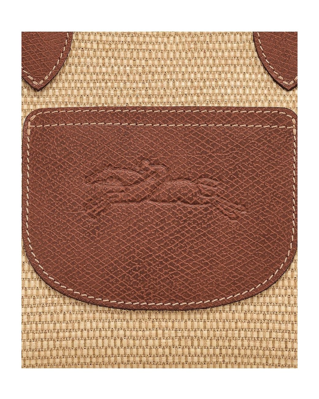 Longchamp Brown Le Pliage Collection Xs Basket Bag
