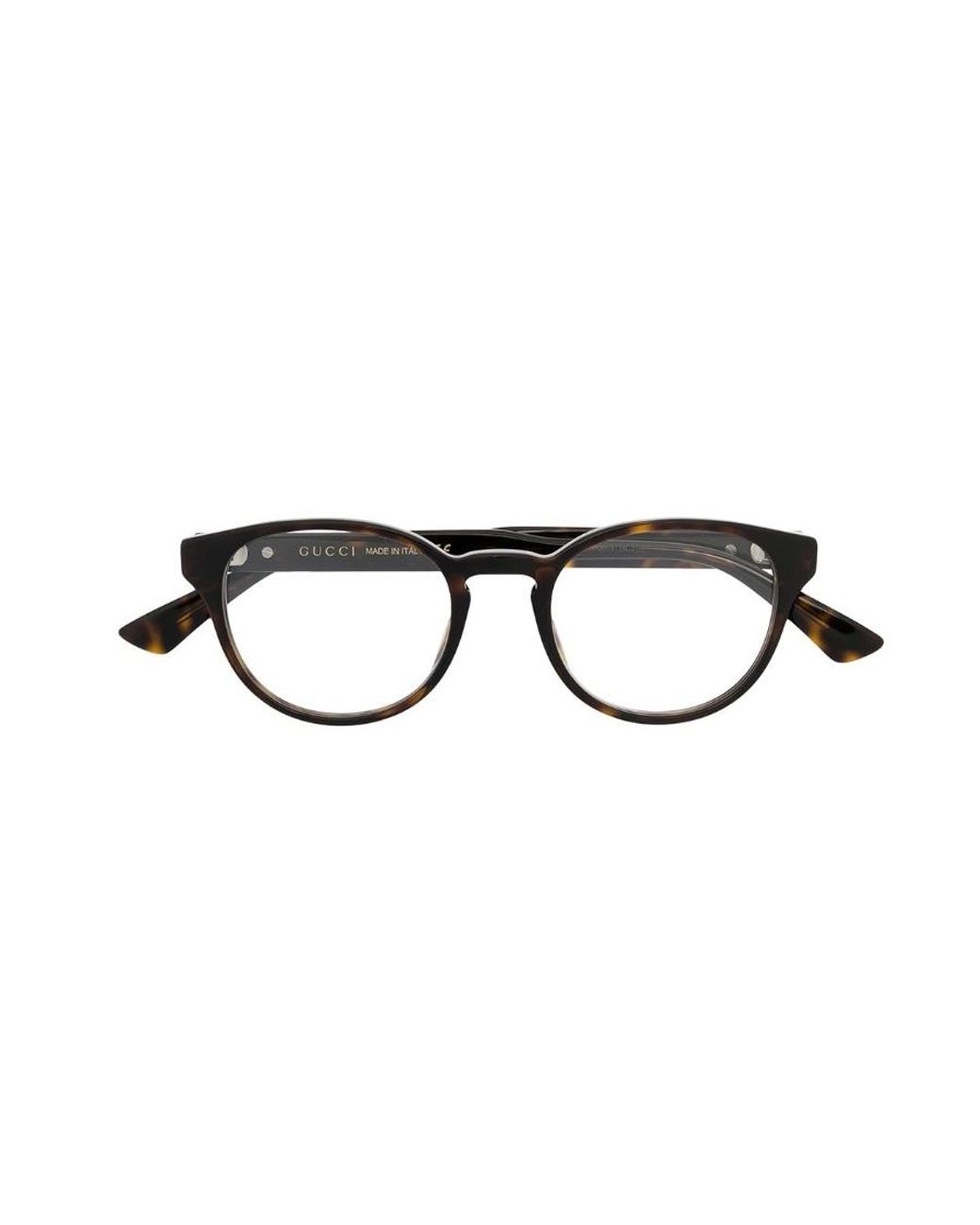 Gucci Multicolor Eyewear Round Frame Glasses for men