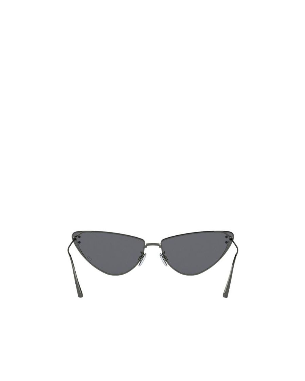 Dior White Cat's Eye Frame Sunglasses