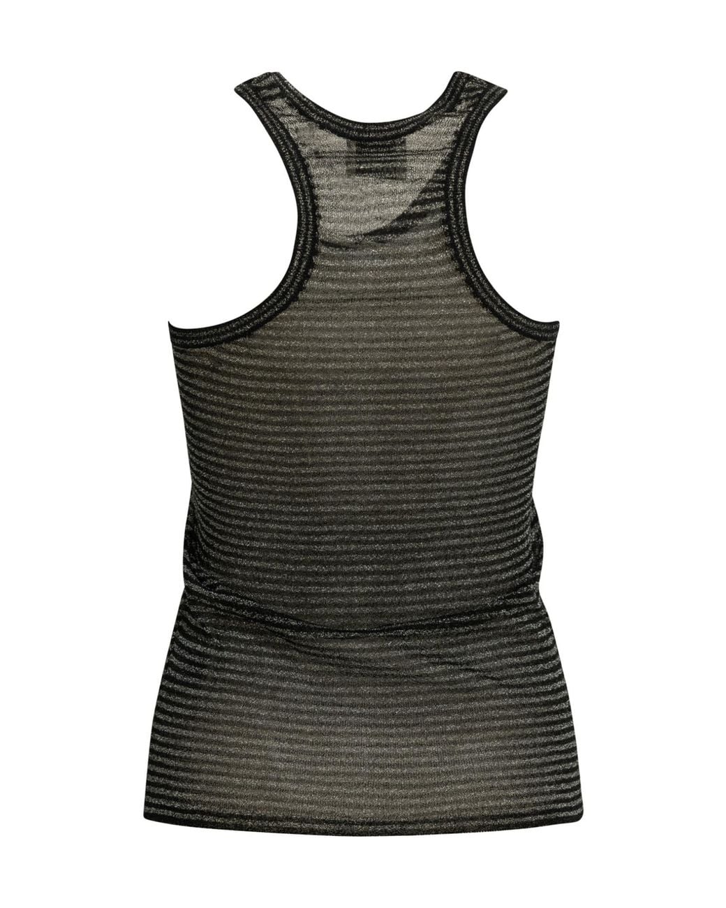 Isabel Marant Green Cevara Striped Knitted Top