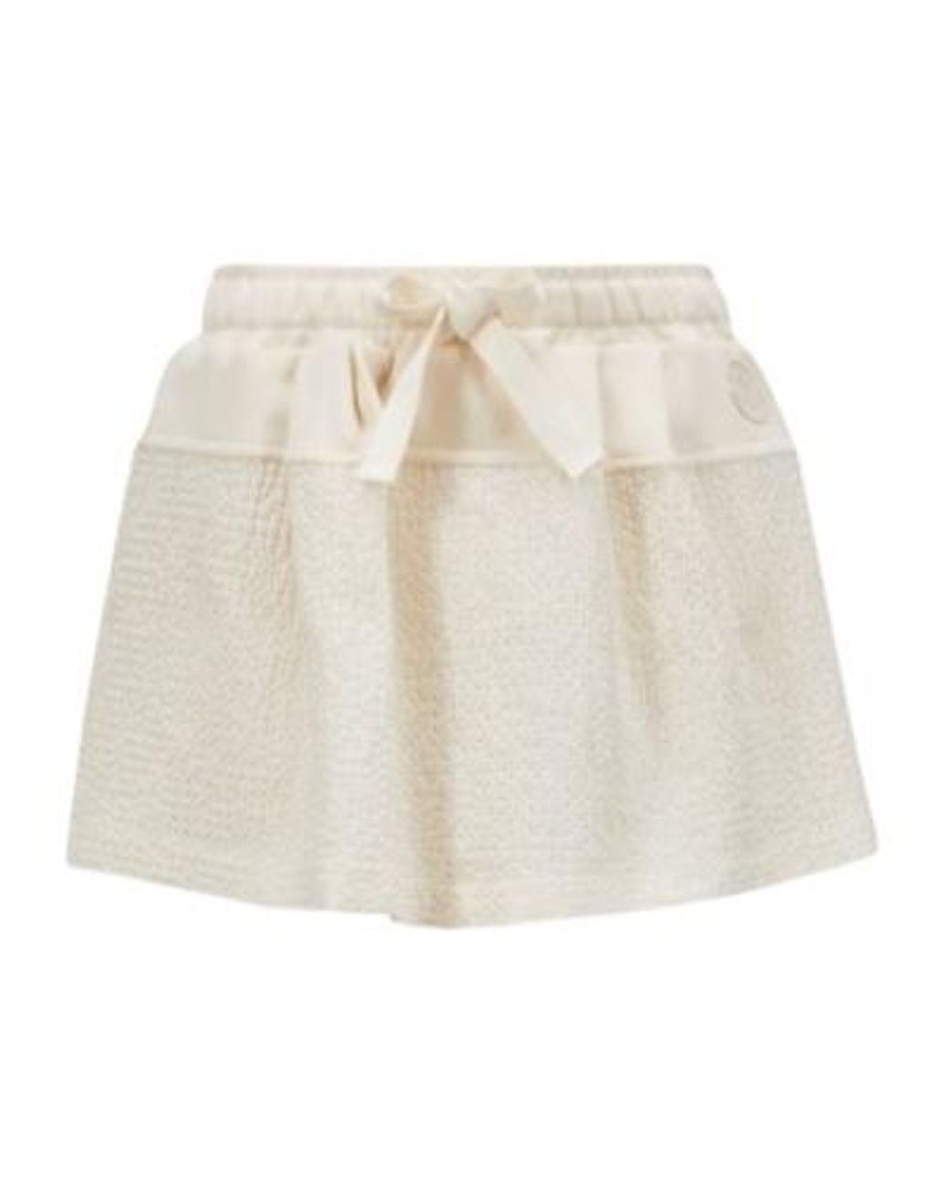Moncler Natural Drawstring Skirt