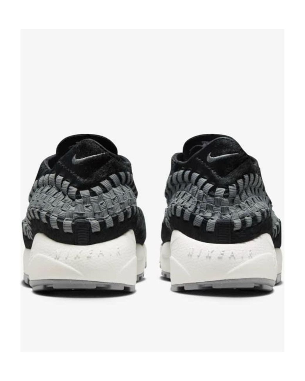 Nike Black Logo Detailed Lace-Up Sneakers
