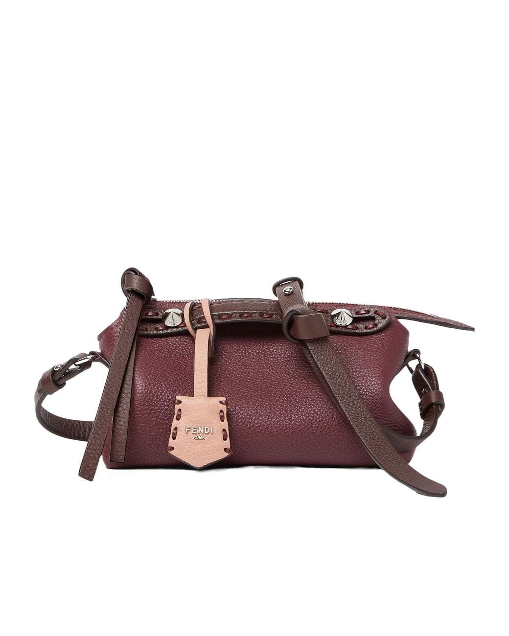 Fendi Purple By The Way Selleria Mini Tote Bag