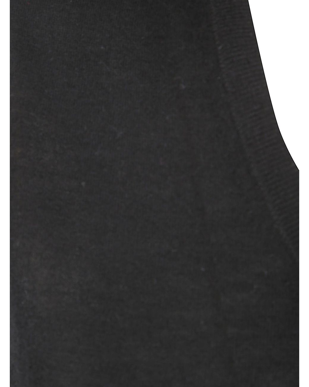 Lisa Yang Black V-Neck Knitted Vest
