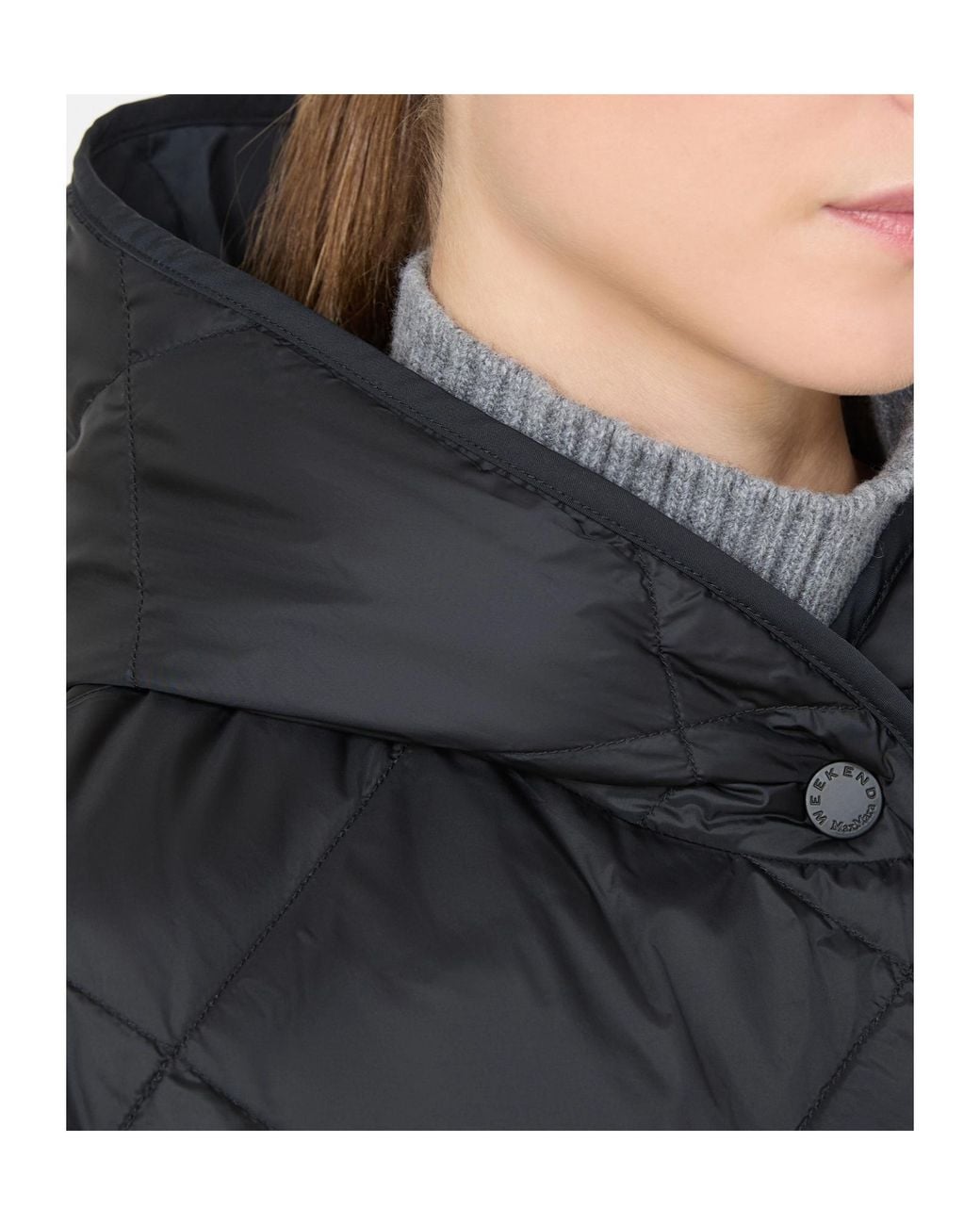 Weekend by Maxmara Black Reversible Down Jacket