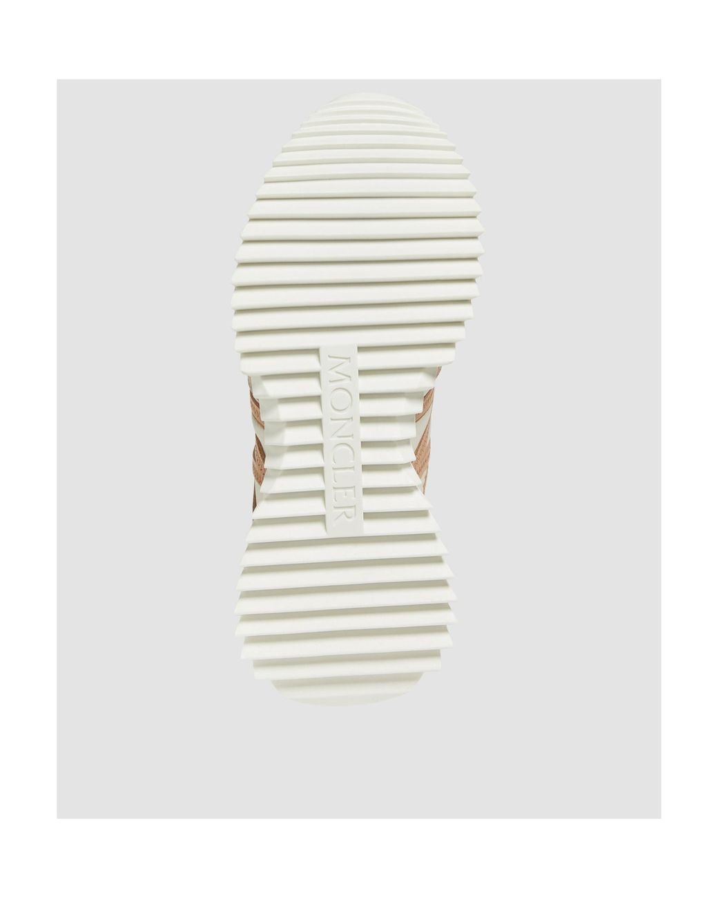 Moncler Natural Pacey Lace-Up Trainers