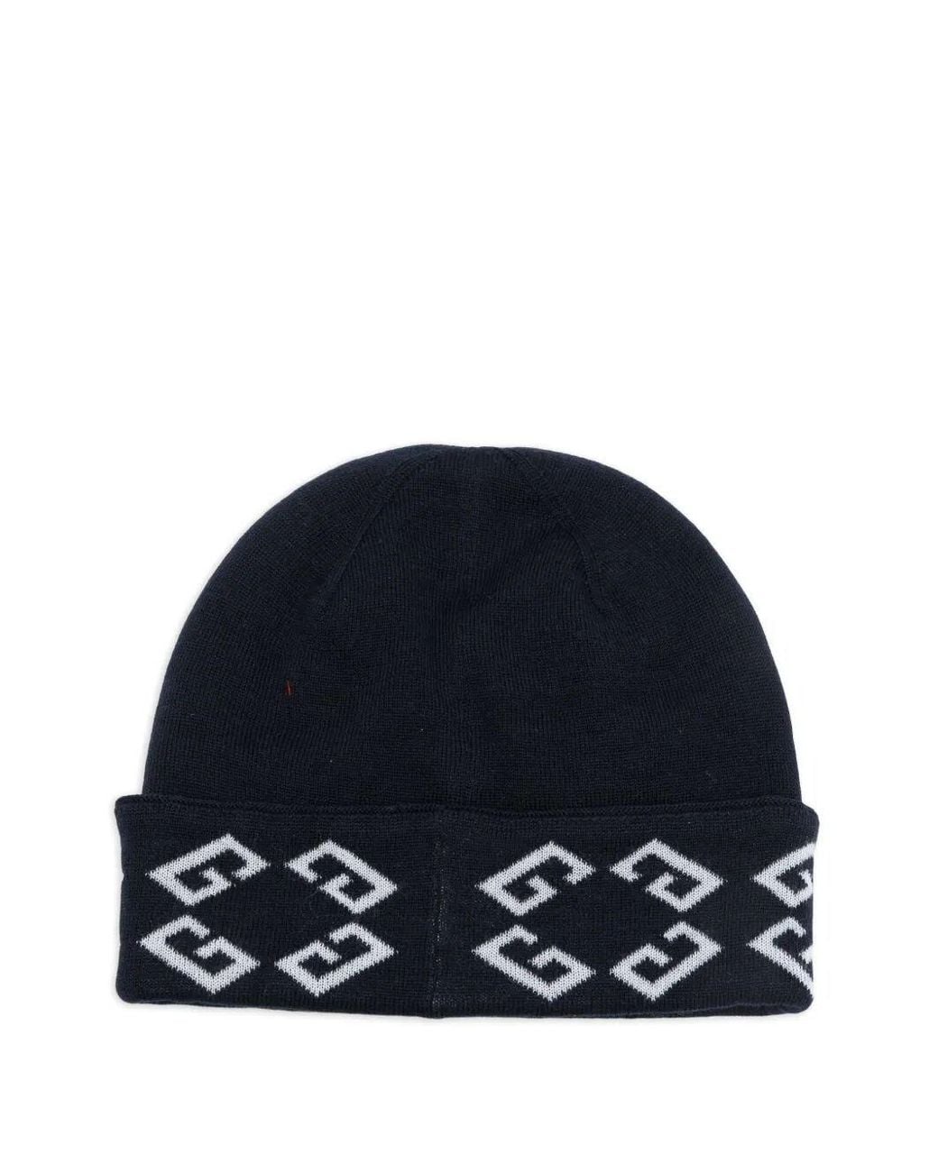 Givenchy Blue Cuffed Hat for men