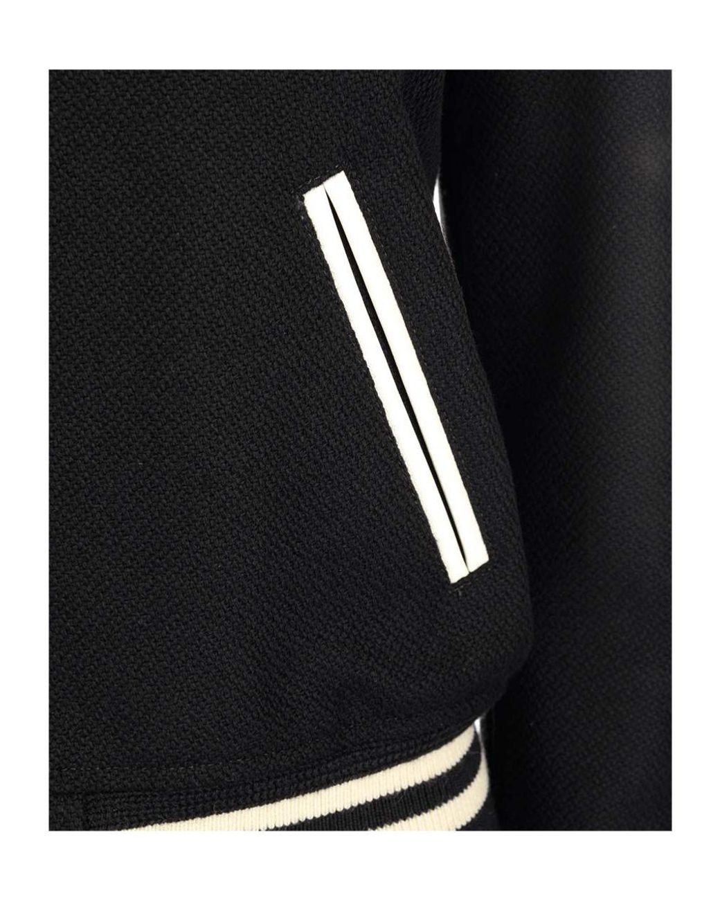 Saint Laurent Black Bomber Jackets