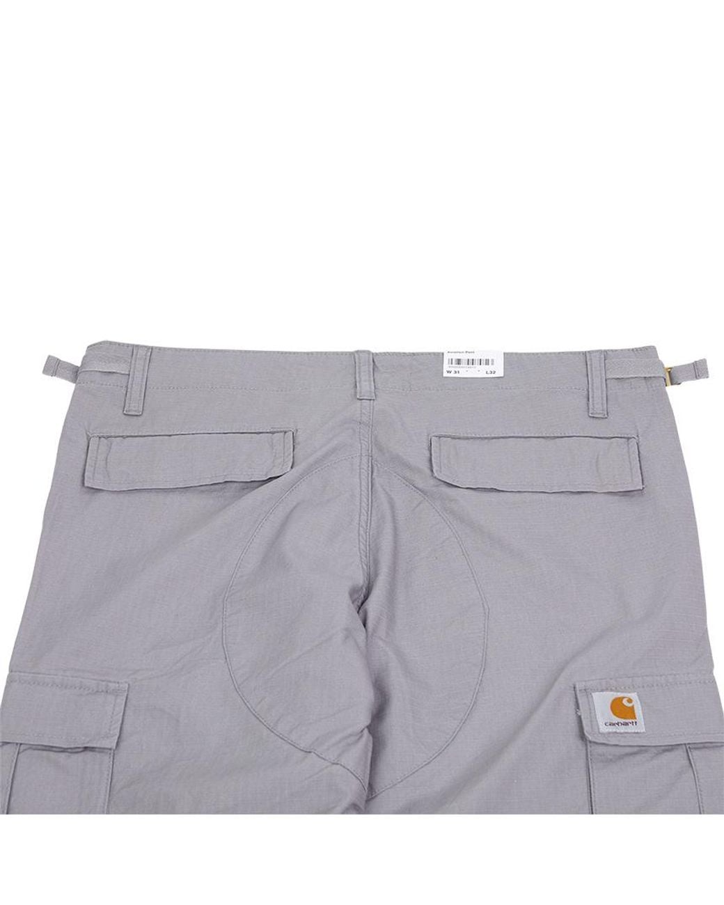 Carhartt Gray Low Rise Cargo Pants for men