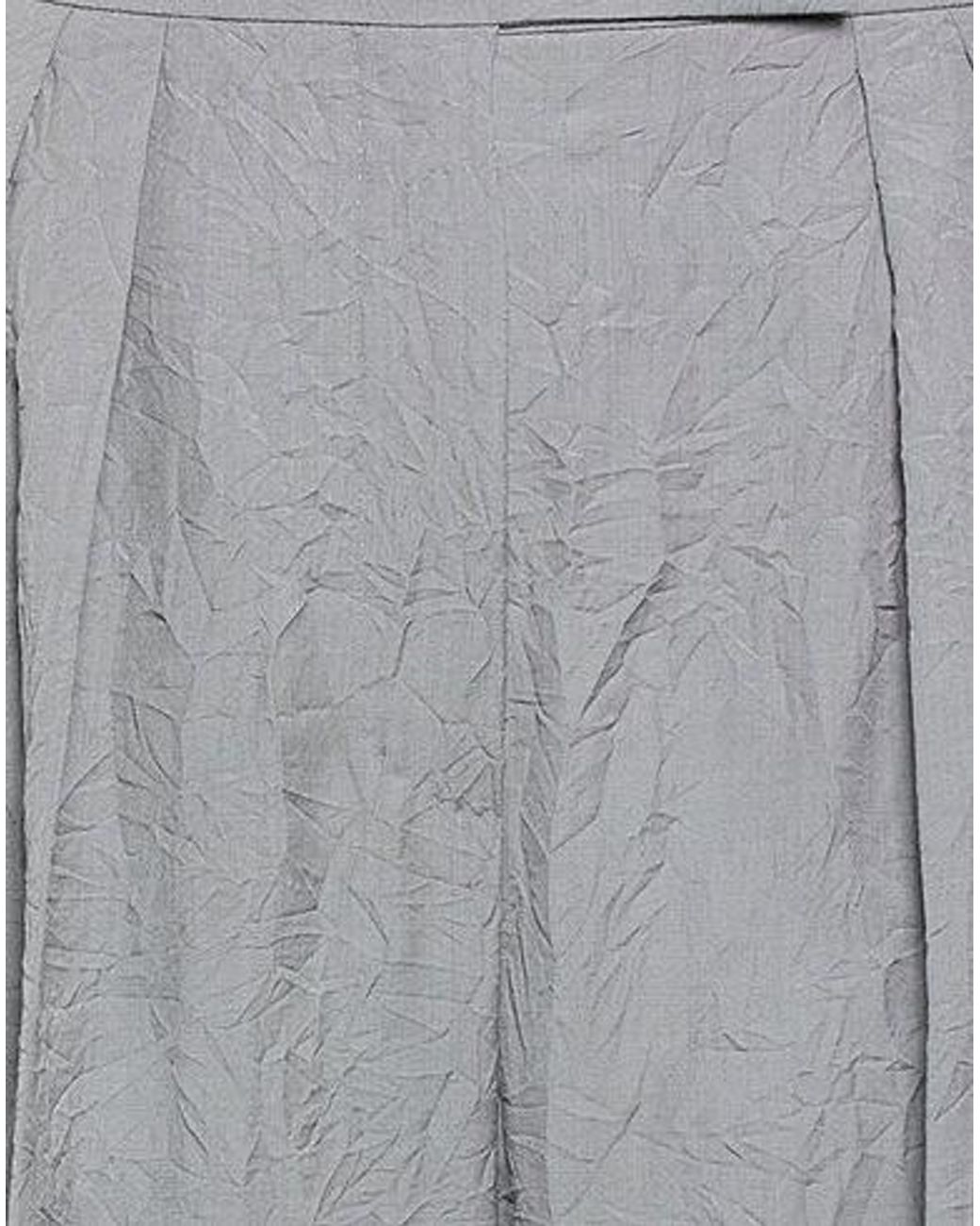 Max Mara Gray Loose Trousers