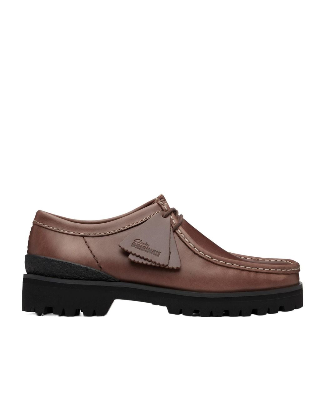 Clarks Brown Wallabee Yukoner Derby Shoes for men