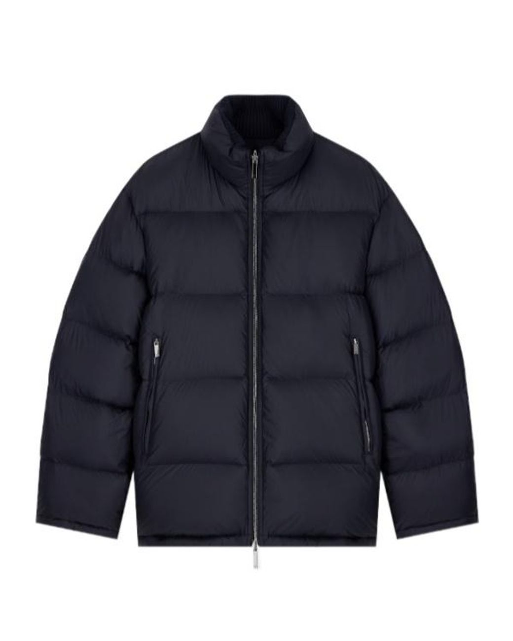 Emporio Armani Blue Down Jacket for men