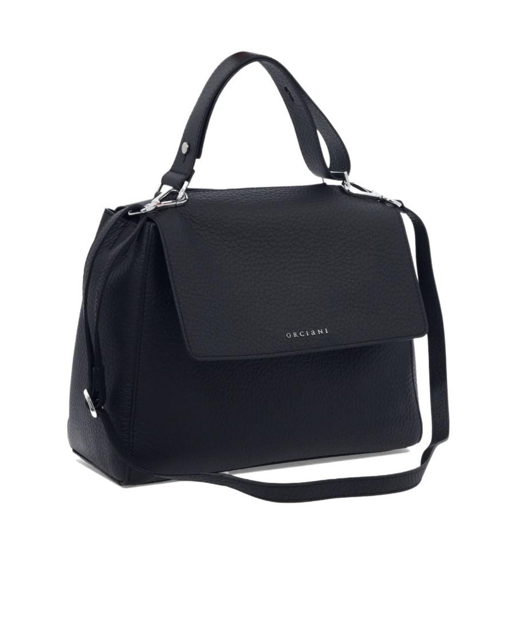 Orciani Black Medium Sveva Tote Bag