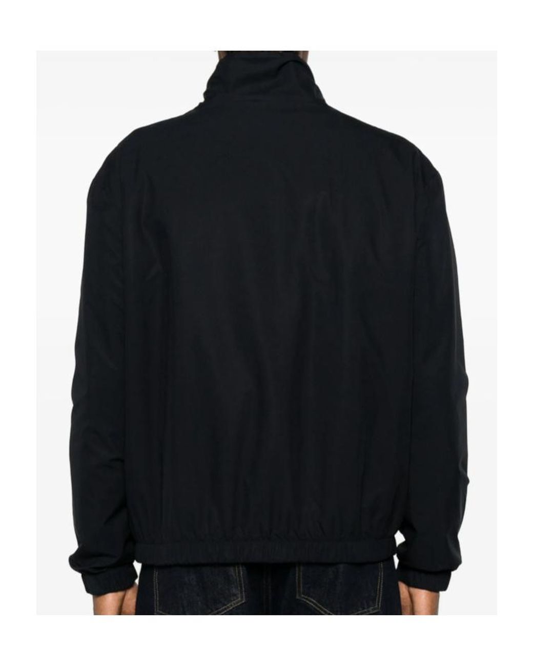 Umit Benan Blue Long-Sleeve Casual Jacket for men