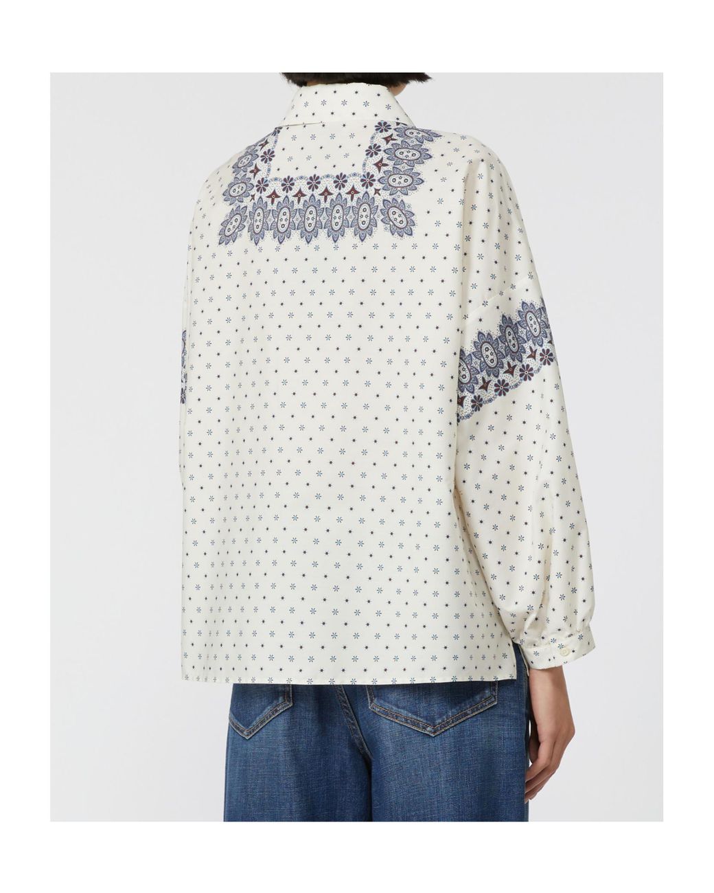 Weekend by Maxmara White Adda Button-Up Poplin Shirt