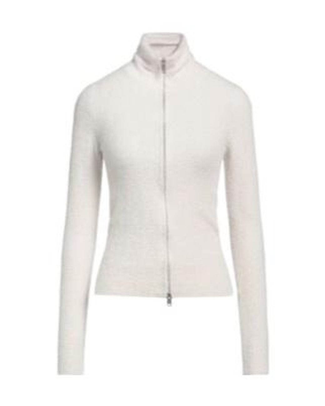 Isabel Marant White Knitted Long-Sleeved Jacket