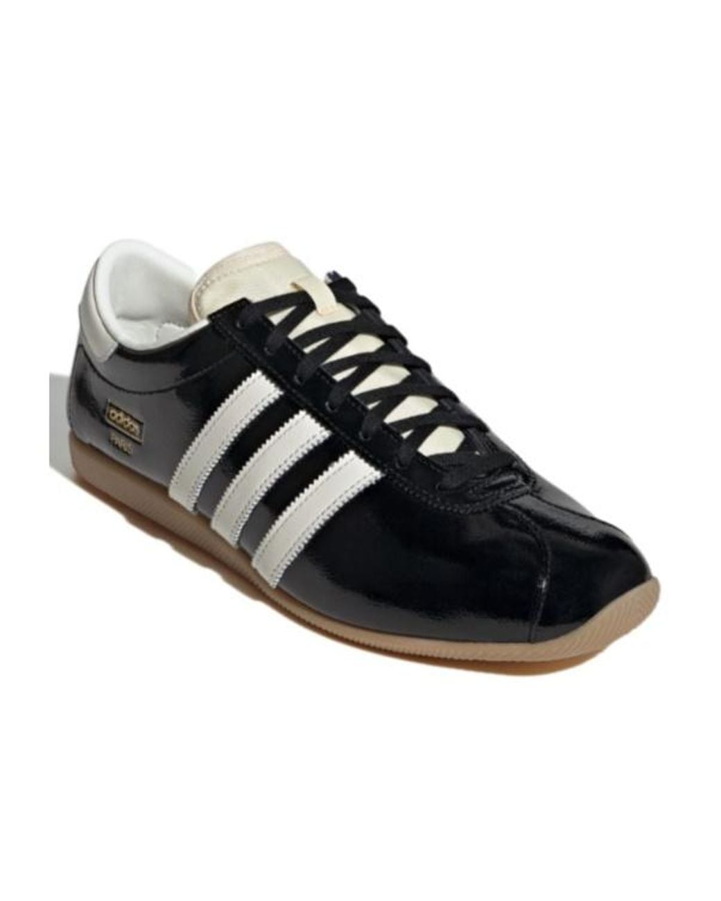 Adidas Black Round-Toe Sneakers for men