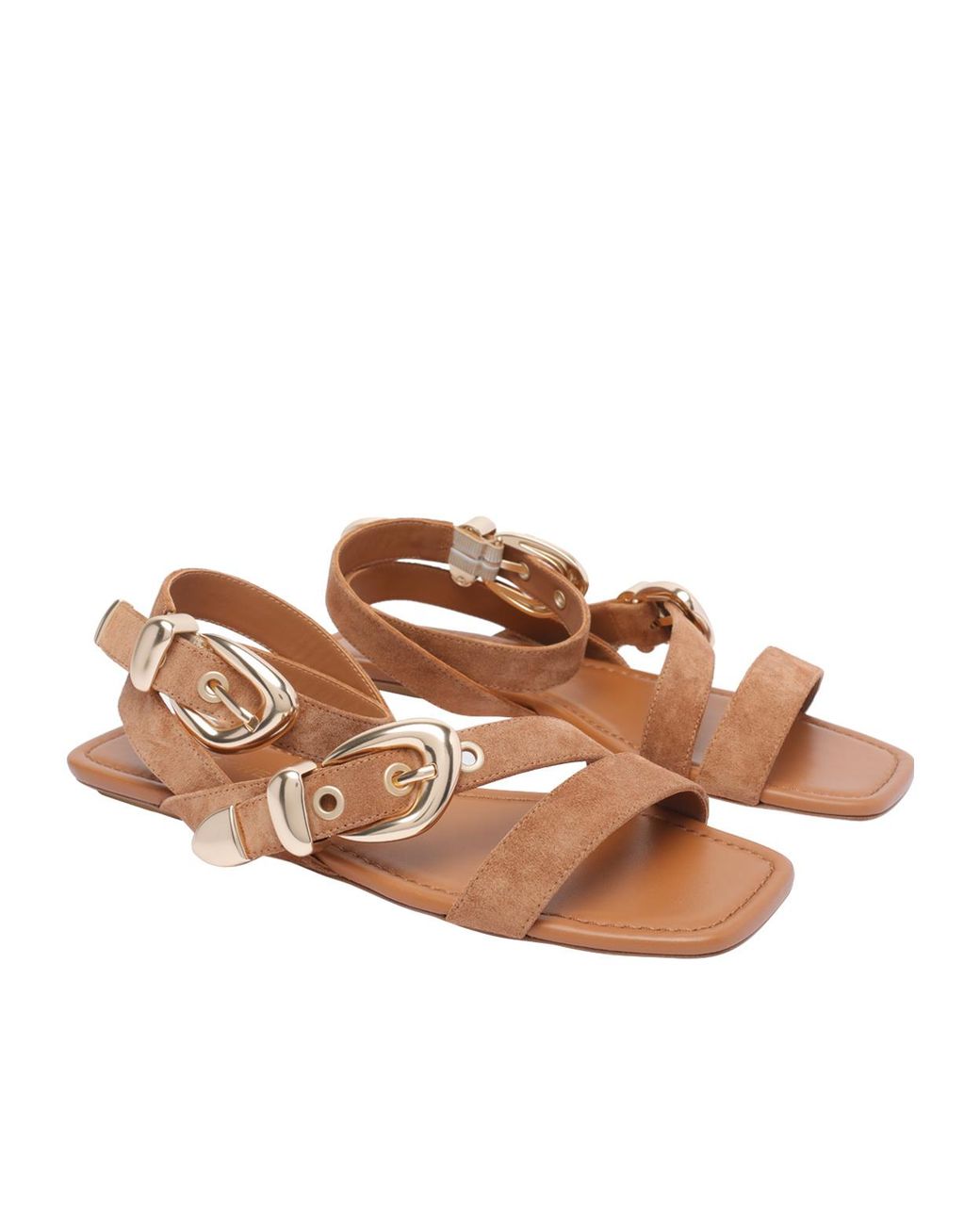 Stuart Weitzman Brown Maven Sandal