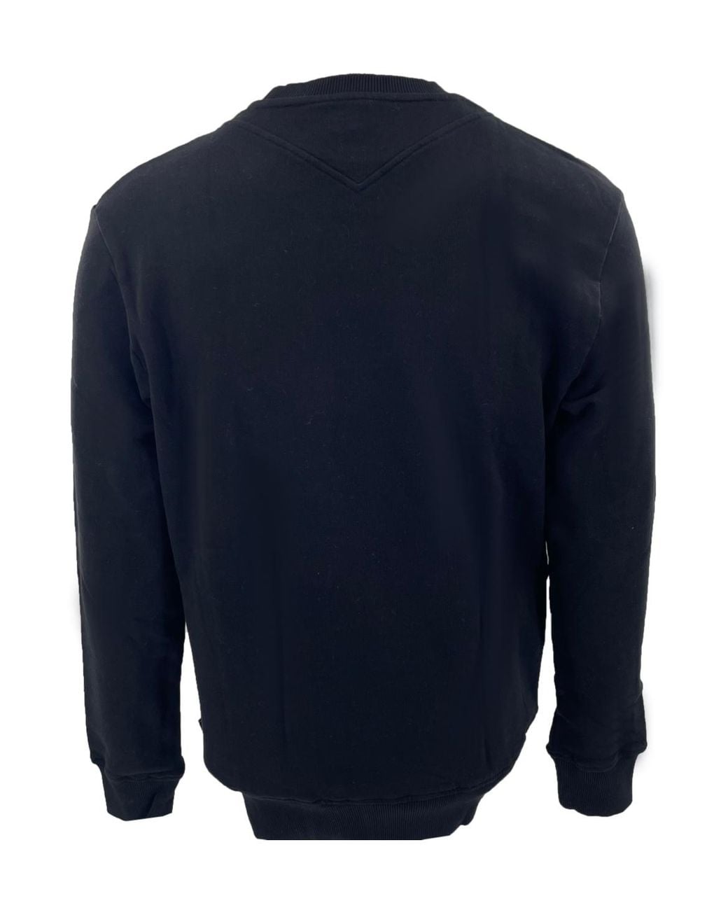 Just Cavalli Blue Round-Collar Long-Sleeve Hoodie for men