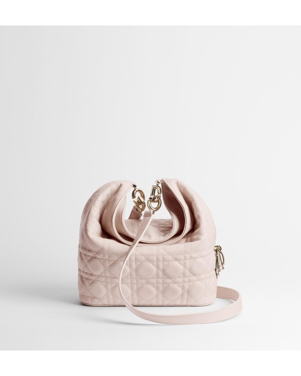 Dior Pink Small Toujours Hobo Bag
