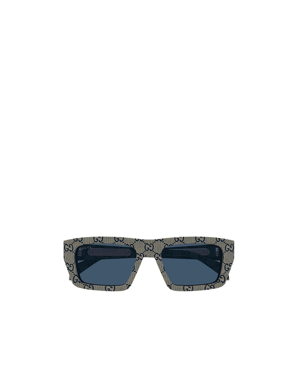Gucci Black Eyewear Rectangular Frame Sunglasses for men