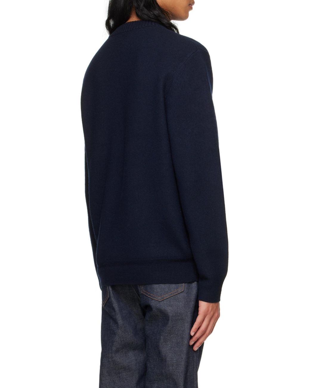 A.P.C. Blue Sweaters for men