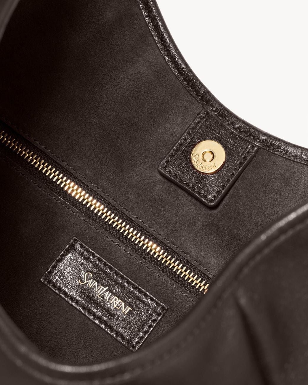 Saint Laurent Black Mombasa Medium Shoulder Bag