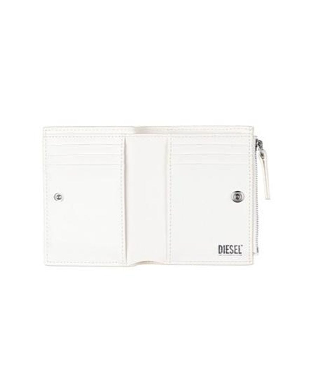 DIESEL White Simple Wallet