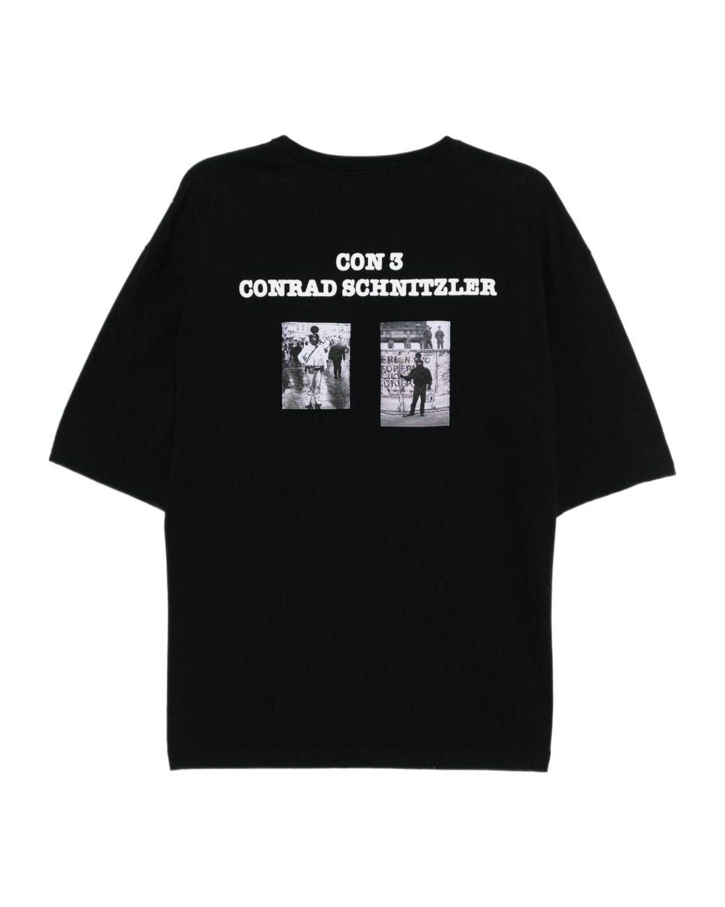 Undercover Black Short-Sleeved T-Shirt for men