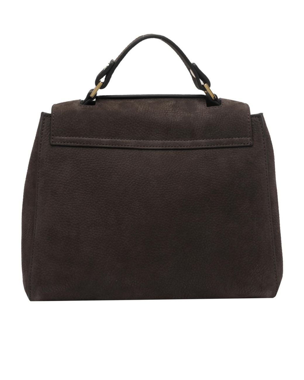 Orciani Black Sveva Top Handle Shoulder Bag
